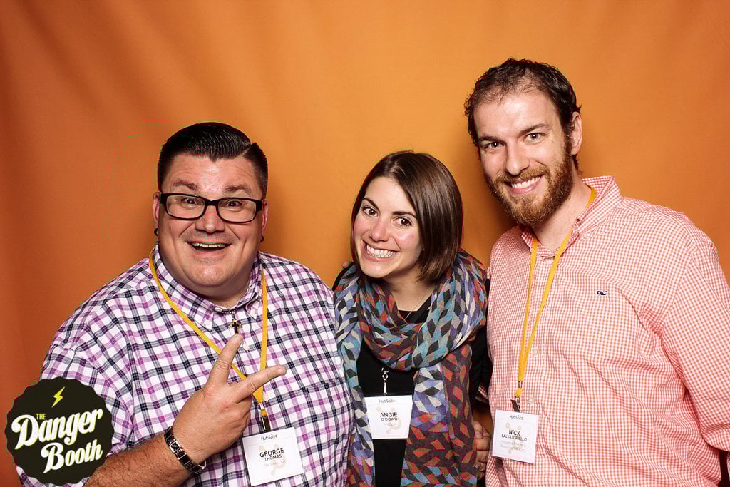 HubspotPartnerDay2016-TheDangerBooth-Happy-George-Angela-Nick