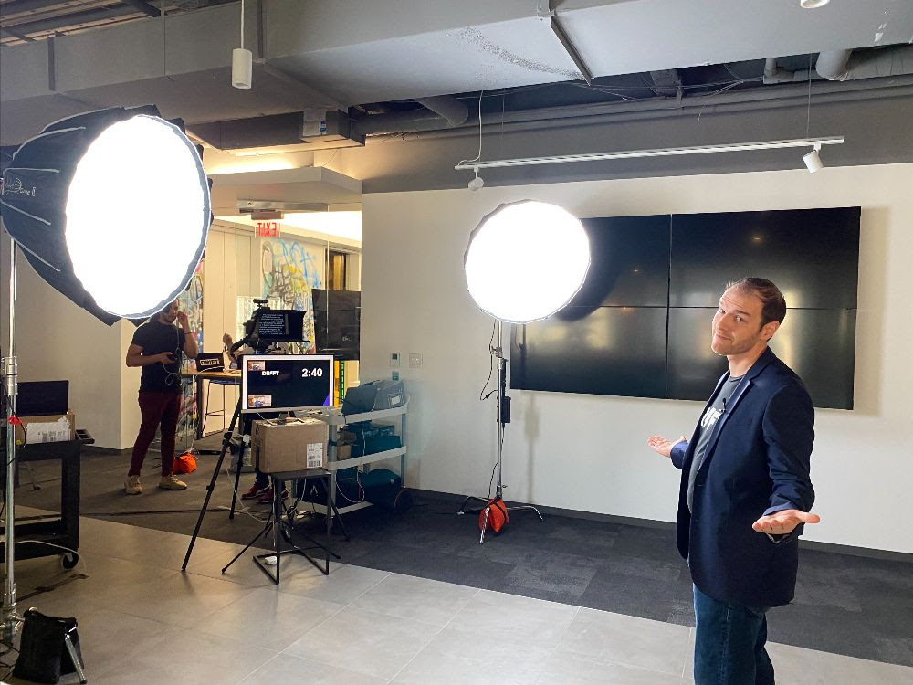 Nick Sal MCing Drift RevGrowth Virtual Conference December 2021